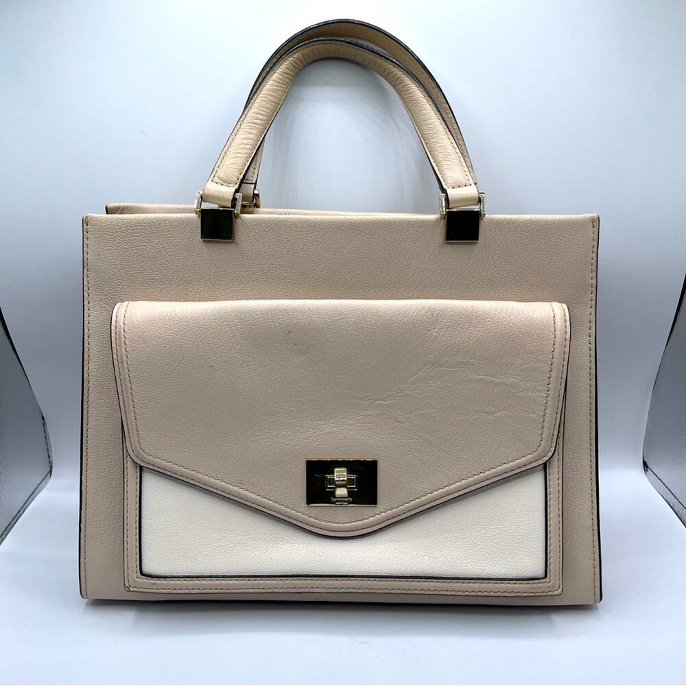 Kate Spade Beige and Cream Shoulder Bag